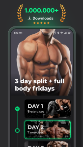 اسکرین شات 5 برنامه ProFit: Workout Planner