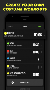 اسکرین شات برنامه Timer Plus - Workouts Timer 3