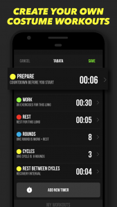 اسکرین شات 3 برنامه Timer Plus - Workouts Timer