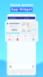 اسکرین شات 7 برنامه Water Reminder - Daily Tracker