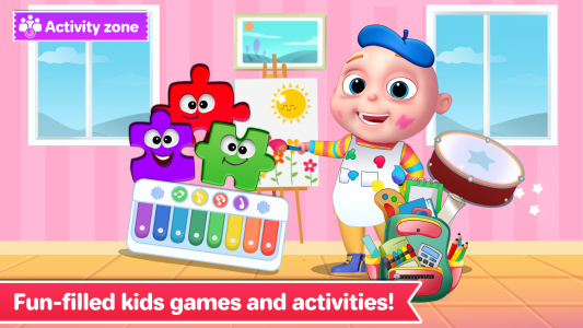 اسکرین شات 3 بازی Funzooly - Kids Learning Games