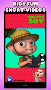 اسکرین شات 8 برنامه Kiddy Clips - Fun Kids Reels