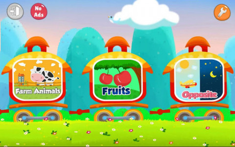 اسکرین شات برنامه Kids Train Learning Videos ABC 5