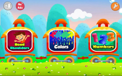 اسکرین شات برنامه Kids Train Learning Videos ABC 4