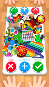 اسکرین شات 2 بازی Fidget Toys Trading: Pop it