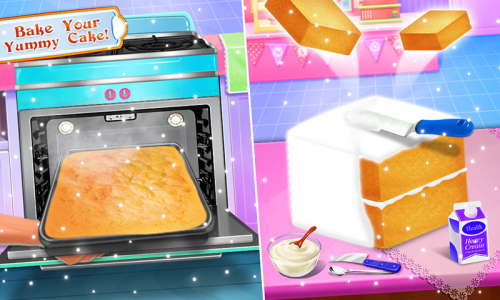 اسکرین شات بازی Makeup Kit Cakes - Cosmetic Box Cake Cooking 5