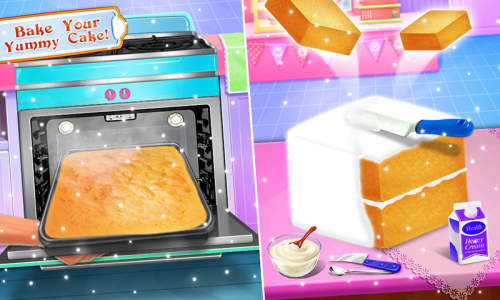 اسکرین شات 5 بازی Makeup Kit Cakes- Cosmetic Box