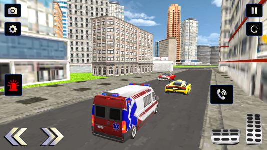 اسکرین شات بازی Police Rescue Ambulance Games 2