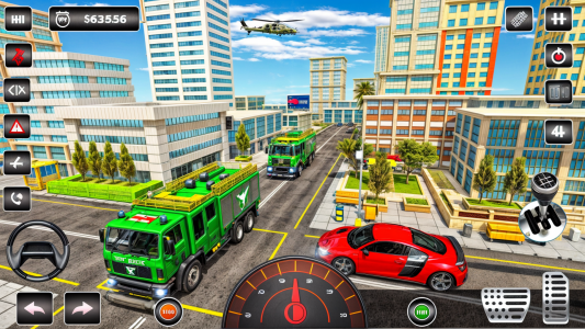 اسکرین شات بازی Emergency Fire Truck Game 3