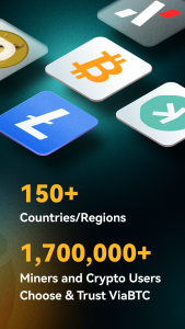 اسکرین شات 2 برنامه ViaBTC-Crypto Mining Pool