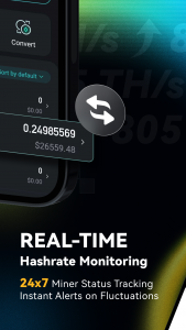 اسکرین شات برنامه ViaBTC-Crypto Mining Pool 5