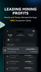 اسکرین شات 3 برنامه ViaBTC-Crypto Mining Pool