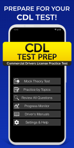 اسکرین شات 1 برنامه CDL Test Prep: Practice Tests