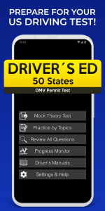 اسکرین شات برنامه Drivers Ed: US Driving Test 1