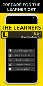 اسکرین شات 1 برنامه The Learners Test Practice DKT
