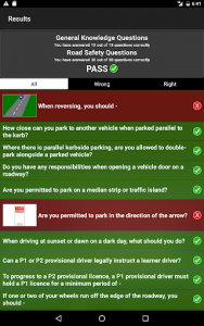 اسکرین شات برنامه Learners Test Free: AU Driver Knowledge Test (DKT) 8