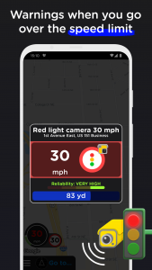 اسکرین شات برنامه Radarbot Speed Camera Detector 5