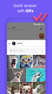 اسکرین شات برنامه Viber Messenger - Messages, Group Chats & Calls 4