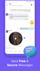 اسکرین شات برنامه Viber Messenger - Messages, Group Chats & Calls 1