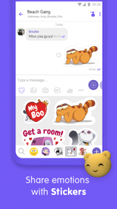 اسکرین شات برنامه Viber Messenger - Messages, Group Chats & Calls 3