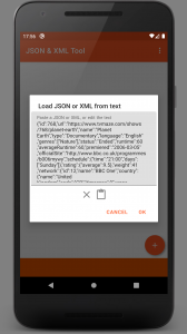 اسکرین شات برنامه JSON & XML Tool - JSON Editor 3