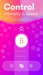 اسکرین شات 2 برنامه Strong Vibration App: Vibrator