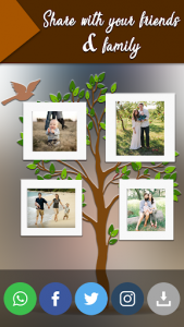 اسکرین شات برنامه Family Tree Photo Frames 4