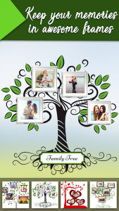 اسکرین شات برنامه Family Tree Photo Frames 3