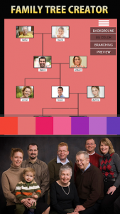 اسکرین شات برنامه Family Tree Creator 4