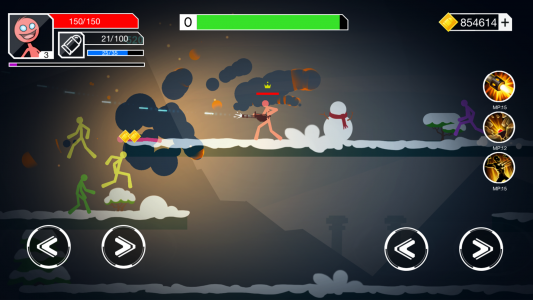 اسکرین شات بازی Stickman Gunner 2