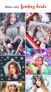 اسکرین شات برنامه Christmas Photo Frames & Cards 3