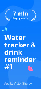 اسکرین شات برنامه My Water: Daily Drink Tracker 1