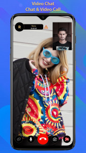 اسکرین شات 1 برنامه Random Video Chat - Strangers