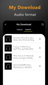 اسکرین شات برنامه Video downloader - Download fo 3