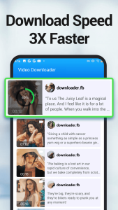 اسکرین شات برنامه Video Downloader for social 4