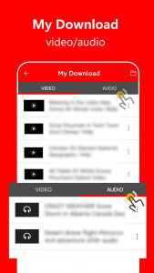 اسکرین شات برنامه All video downloader&Play Tube 5