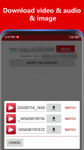اسکرین شات برنامه Video downloader - fast and st 4
