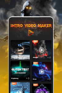 اسکرین شات برنامه Gaming Intro Maker Intro Maker 2