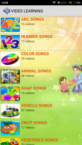 اسکرین شات برنامه Kid Video 7