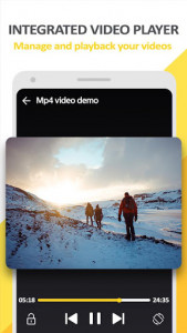 اسکرین شات برنامه Mp4 Video Downloader - Video locker 6