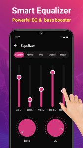 اسکرین شات 5 برنامه Music Player - MP3 Player