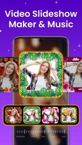 اسکرین شات 2 برنامه Photo Video Maker with Music