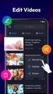 اسکرین شات 3 برنامه HD Video & Music Player