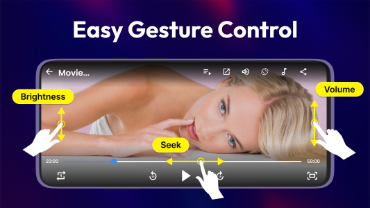 اسکرین شات 8 برنامه HD Video & Music Player