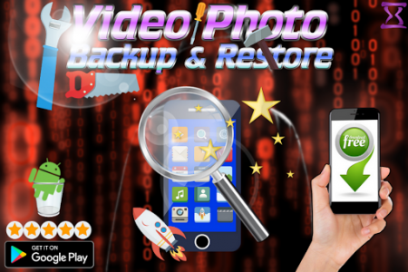 اسکرین شات برنامه Video Photo Backup & Restore 2