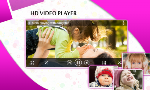 اسکرین شات برنامه Video player hd all format 1