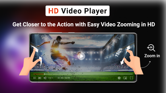 اسکرین شات برنامه Video player hd all format 4