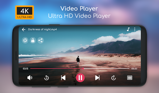 اسکرین شات برنامه Video Player - 4K Video Player, Ultra HD 1