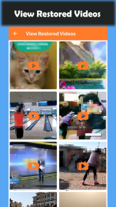 اسکرین شات 5 برنامه Deleted Video Recovery