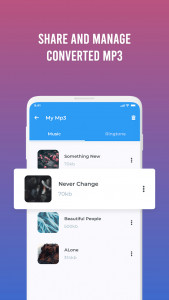 اسکرین شات 7 برنامه Video to MP3 & Ringtone Maker